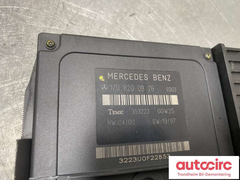 Styreenhet diverse til Mercedes SLK 1997-2004 (R170) (R170) (A1708200926|)