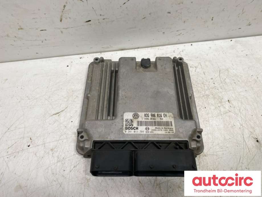 Styreenhet motor til VW Touran 2003-2006 (Type I, Fase 1) (BOSCH|03G 906 016 EH|03G 906 016 EH|0 281 011 786)