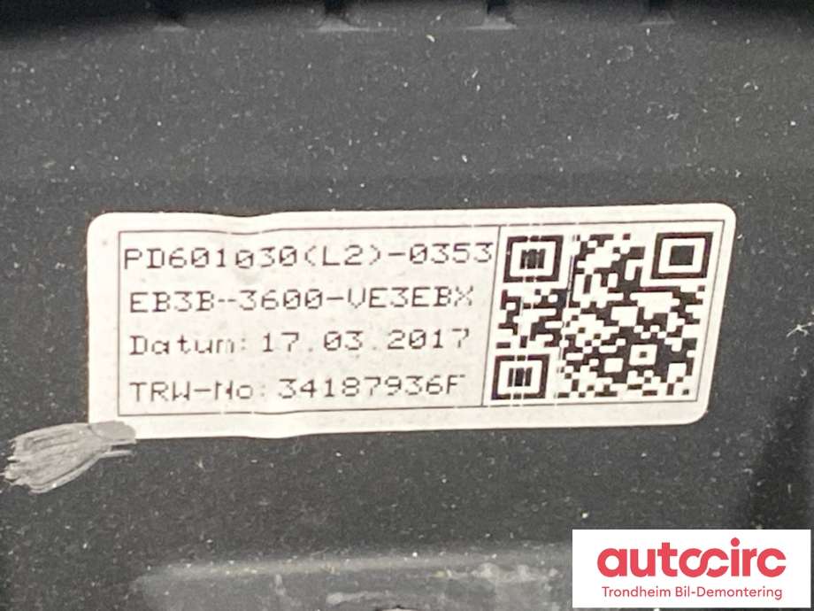 Ratt til Ford Ranger / Ranger Raptor 2015-2022 (2265564|EB3B-3600-VG3BX|)