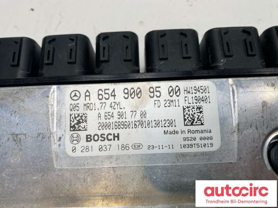 Styreenhet motor til Mercedes Vito 2014-->> (W447) (W447) (A6549009500|)