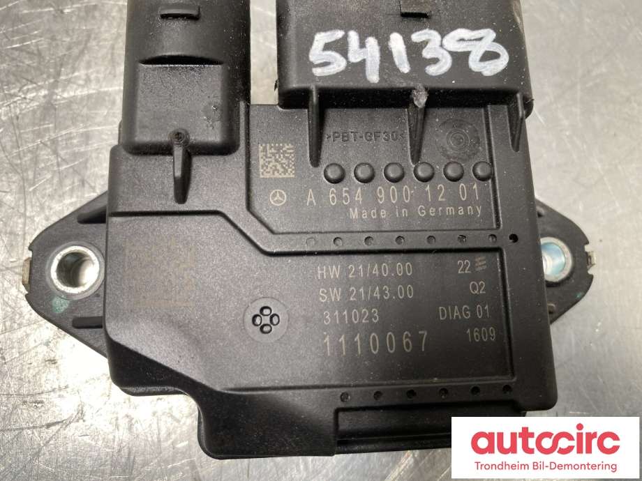 Rele gløde til Mercedes Vito 2014-->> (W447) (W447) (A6549001201|A 654 900 99 00|A 654 900 46 01)