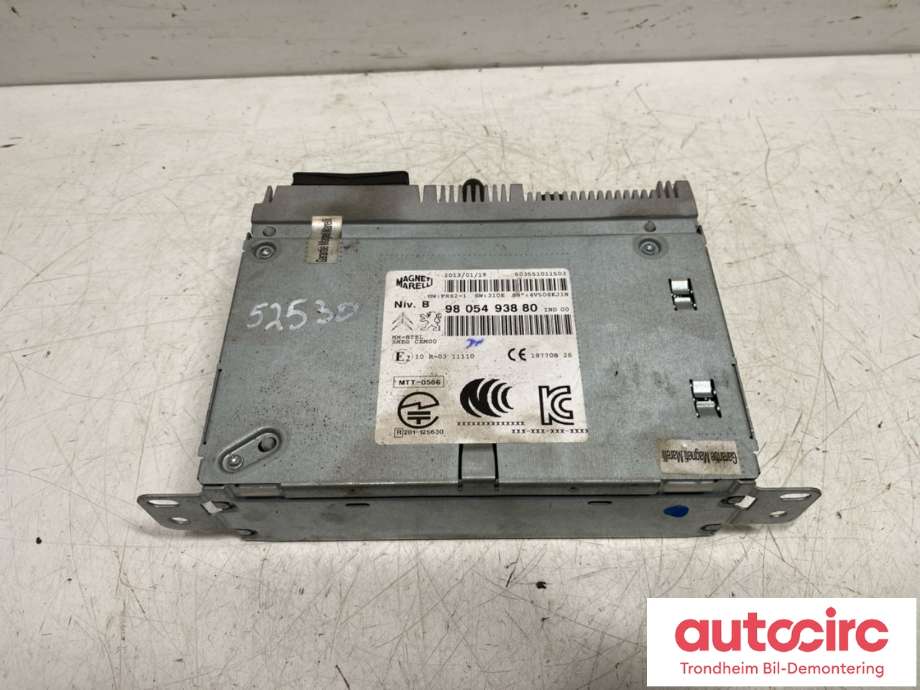 Bilstereo til Peugeot 208 2012-2019 (Type I)  (16 087 588 80|)