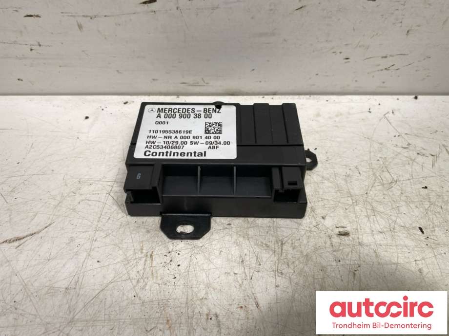 Styreenhet diverse til Mercedes ML 2011-2015 (Fase 1) (W166) (W166) (A 000 900 38 00|A 000 900 31 01|)