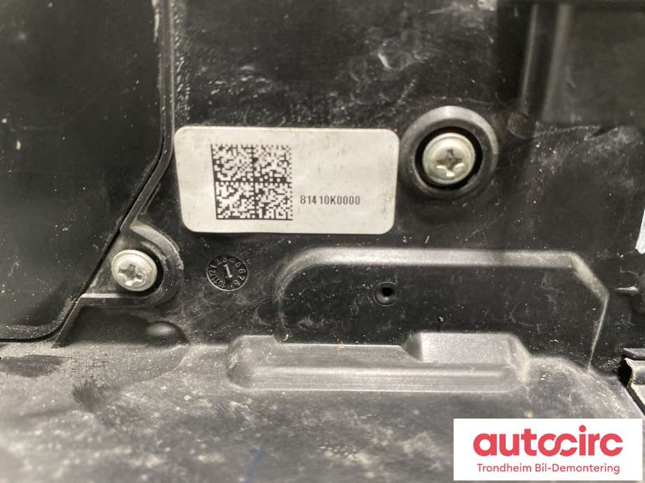 Låsekasse venstre bak til Kia e-Soul 2019-->> (Type III)  (81410K0000|)