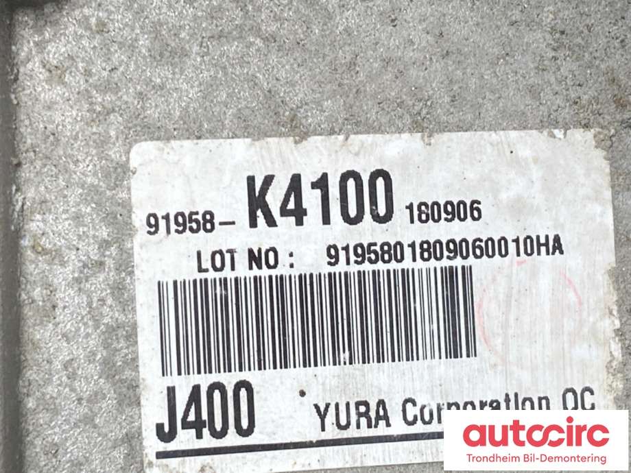 Koblingsboks elbil (HVJB) til Hyundai Kona 2017-2021 (Type I, Fase 1) (91958K4100|)