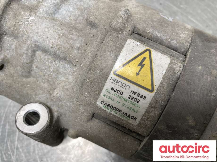 Aircondition kompressor elbil til Hyundai Kona 2017-2021 (Type I, Fase 1)  (97701K4000|)