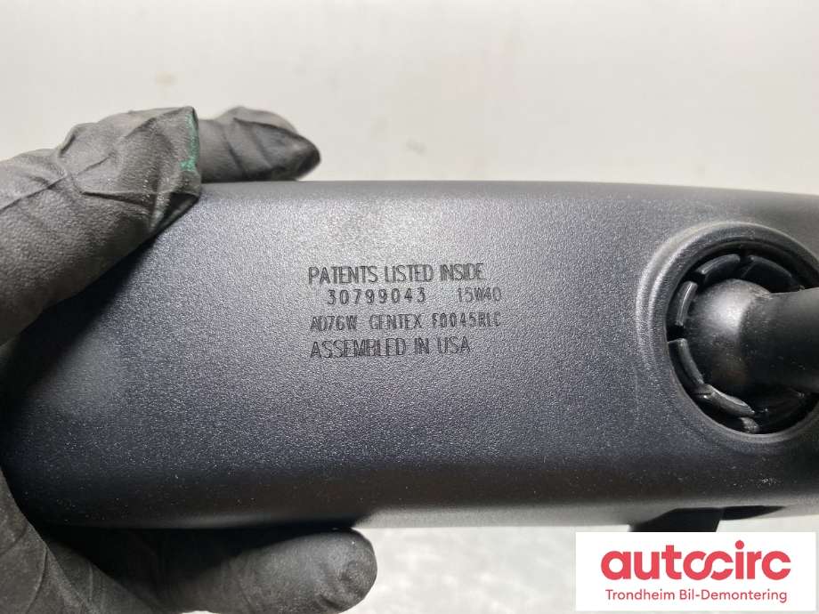 Speil innvendig til Volvo V70 2014-2016 (Type III, Fase 2)  (30799043|)
