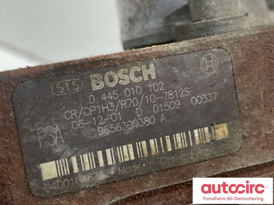 Dieselpumpe til Citroën C4, Picasso 2006-2013 (Type I)  (1920 HT|)