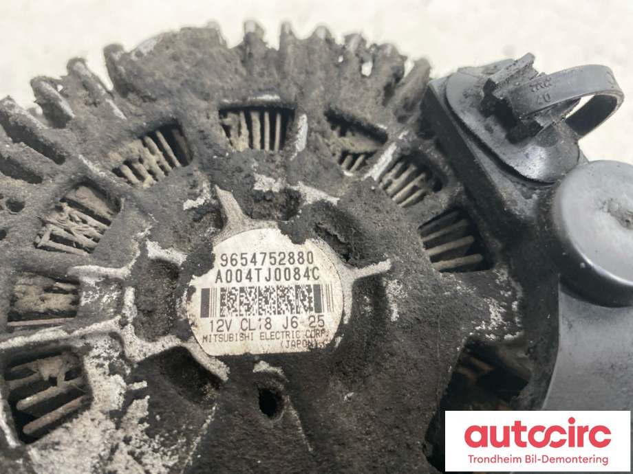 Dynamo diesel til Citroën C4, Picasso 2006-2013 (Type I)  (5705 AX|)