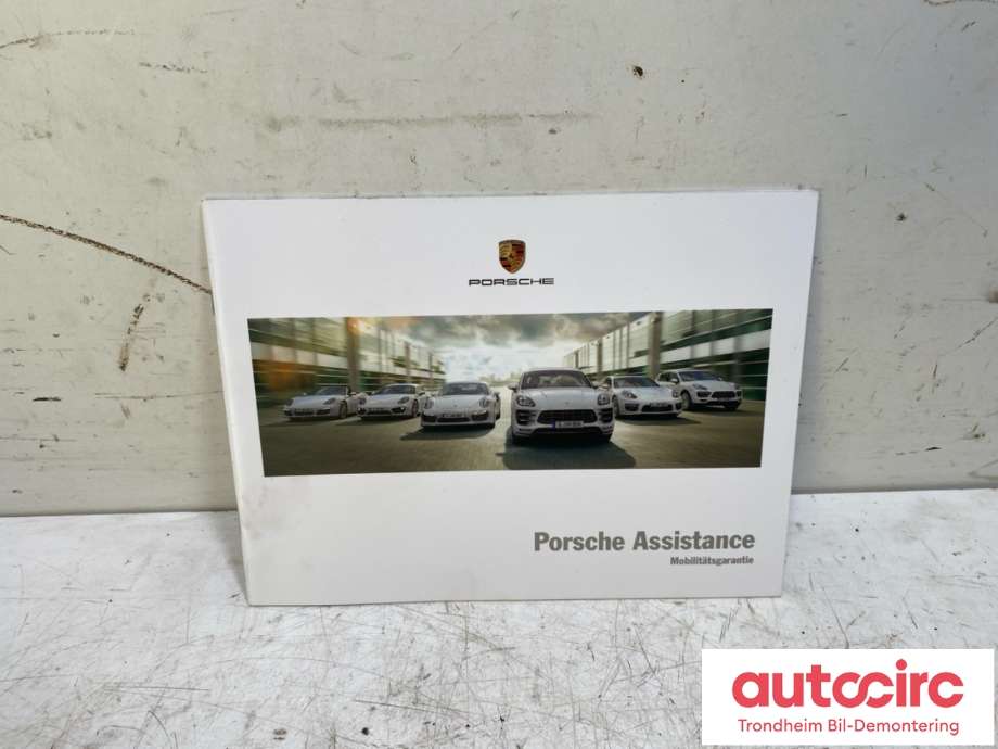 Instruksjonsbok til Porsche Cayenne 2010-2017 (92A) (92A) 