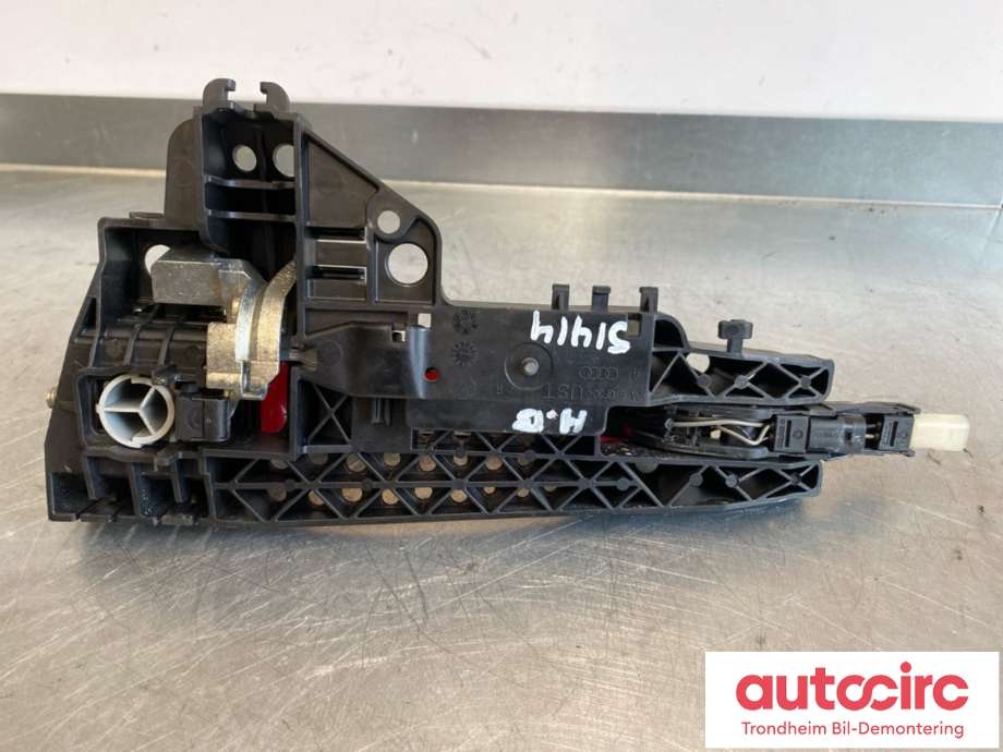 Dørhåndtak utv høyre bak til Audi A7 2010-2014 (Type I, Fase 1) (4H0 837 206 B|4H0 837 886|)