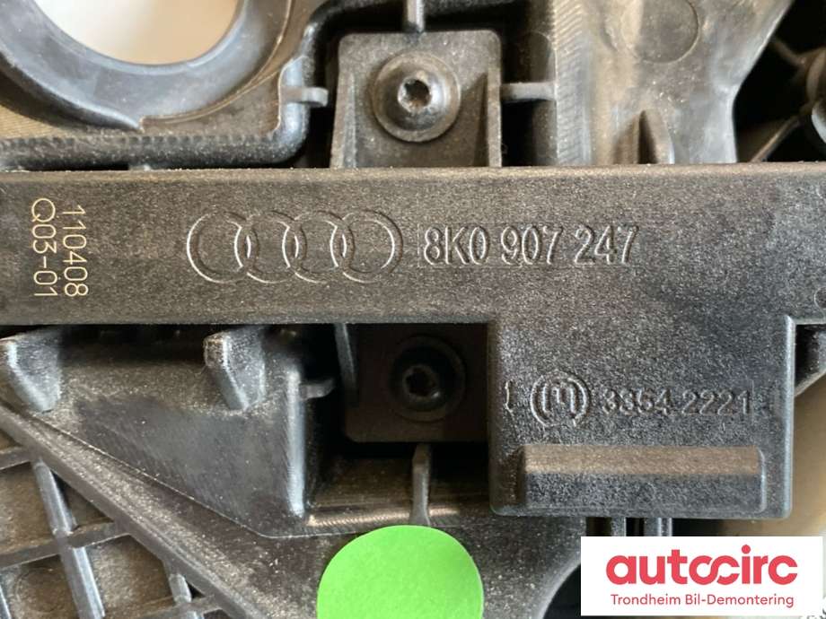 Sentrallås venstre bak til Audi A7 2010-2014 (Type I, Fase 1)  (4F0 837 059|)