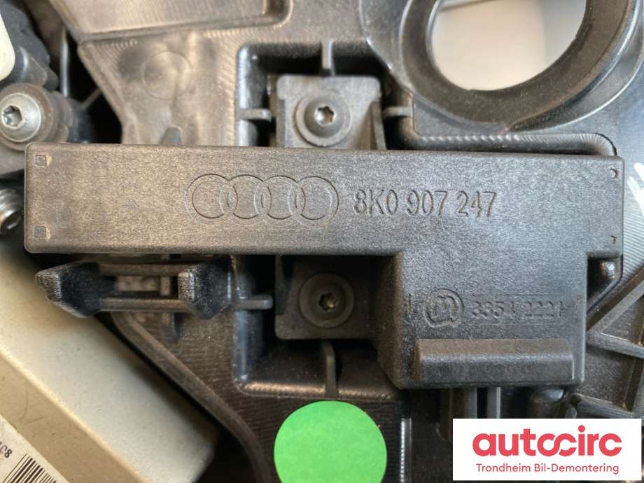 Sentrallås høyre bak til Audi A7 2010-2014 (Type I, Fase 1)  (4F0 837 060|4G8 839 096|)