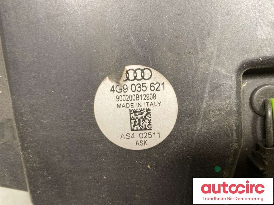 Bilstereo sub-woofer til Audi A7 2010-2014 (Type I, Fase 1)  (4G9035621|4G9035825|)