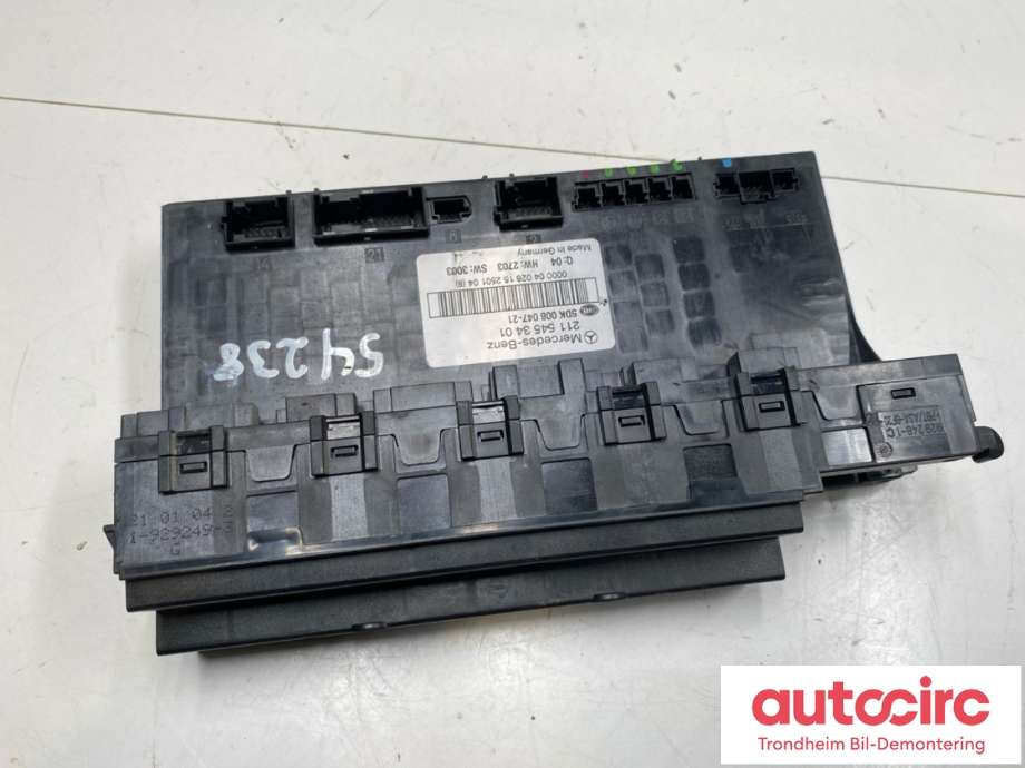 Styreenhet (SAM - Signal Acquisition Module) til Mercedes E-Klasse 2002-2006 (Fase 1) (W211) (W211) (HELLA|A2115453401|A 003 545 00 01|)