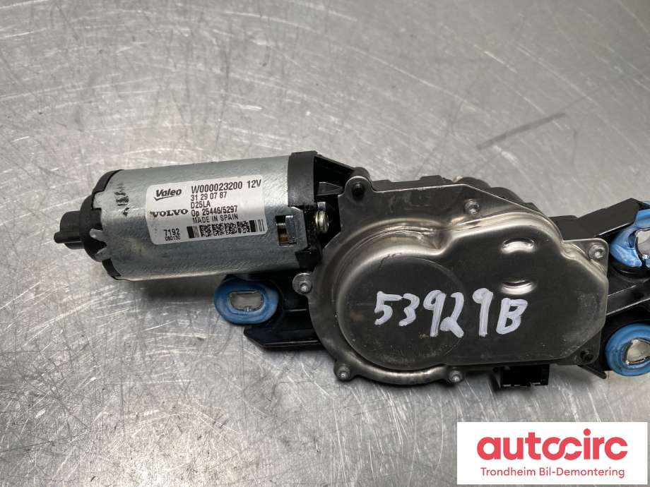 Viskermotor bakrute til Volvo V70 2007-2013 (Type III, Fase 1)  (31290787|)