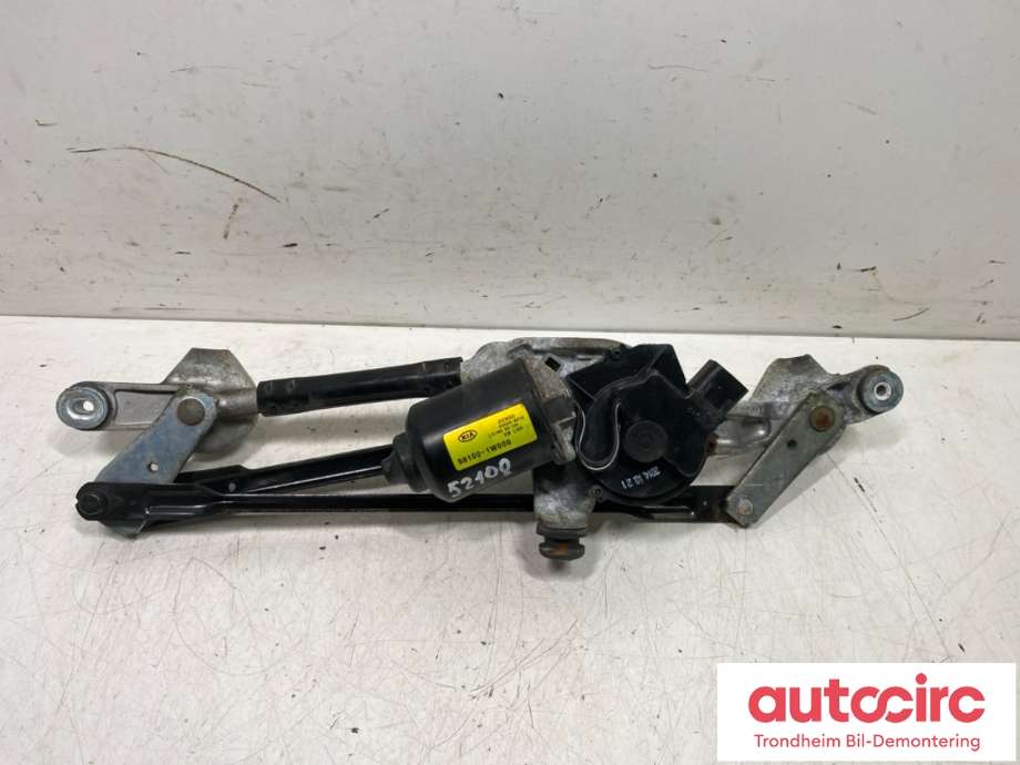 Viskermotor frontrute komplett m/overføring til Kia Rio 2011-2017 Type III  (DENSO|981101W000|981201W000|)
