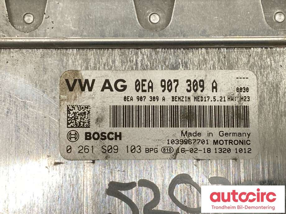 Styreenhet motor til VW e-Golf 2014-2017 (Fase 1) (0EA 906 016 A|0EA 907 309 A|)