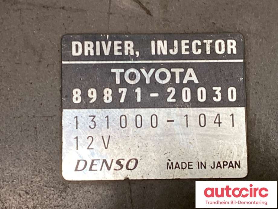Styreenhet drivstoffpumpe til Toyota RAV4 2000-2006 (Type II) (DENSO|8987120030|1310001041|)