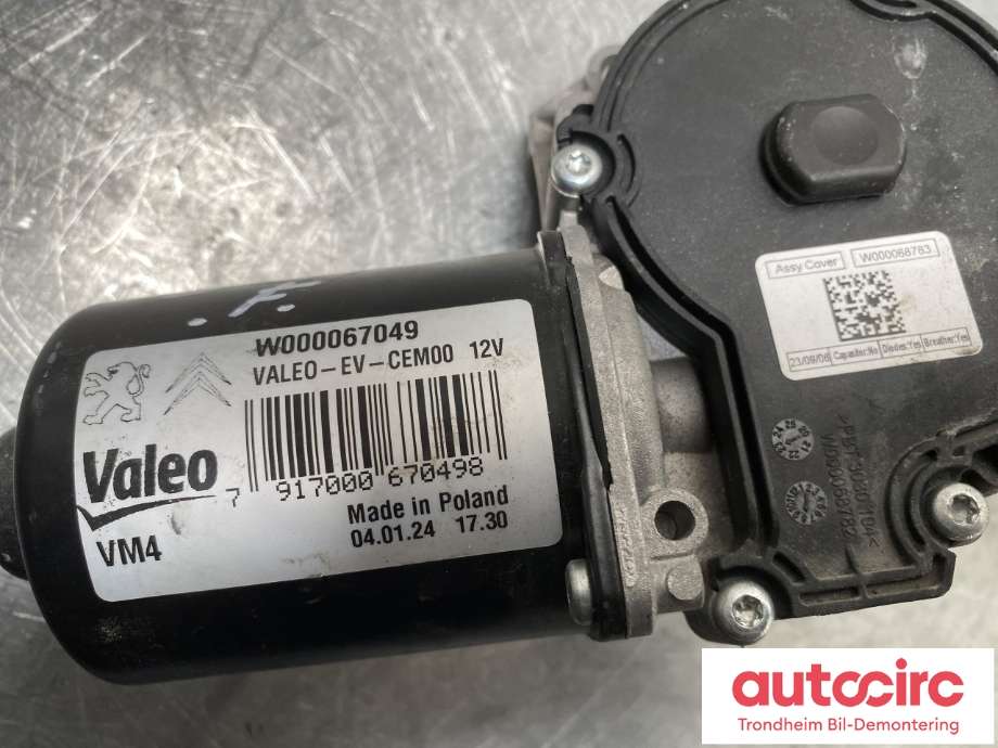 Viskermotor frontrute til Toyota Proace 2016-->> (Type II) (9808465280|SU001A4155|)