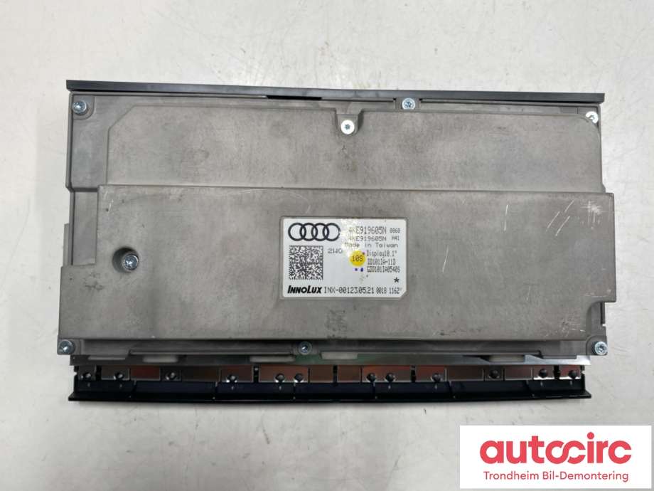 Multimedia display (MCU - Media Controller Unit) til Audi e-tron 2018-->> (REDUSERT PRIS|4KE919605N|)