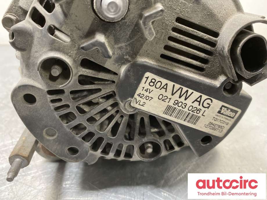Dynamo diesel til VW Passat 2005-2010 (B6) (B6) (VALEO|021903026L|03G 903 023|)
