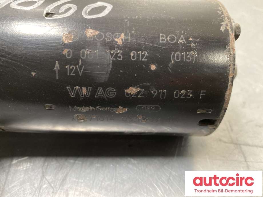 Starter diesel til VW Passat 2005-2010 (B6) (B6) (BOSCH|02Z 911 023 F|0001123012|)
