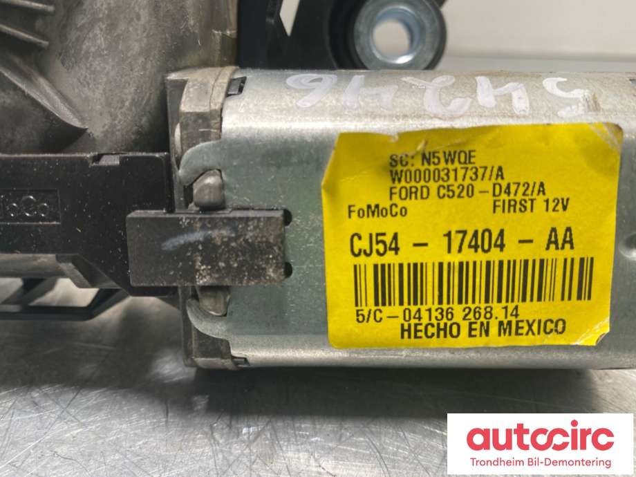 Viskermotor bakrute til Ford Kuga 2013-2019  (CJ54-17404-AA|5160318|)