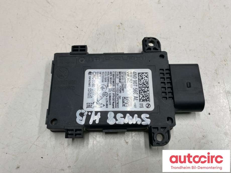 Sensor blindsone til Audi e-tron, 2018-->> (HØYRE|4N0907566AL)