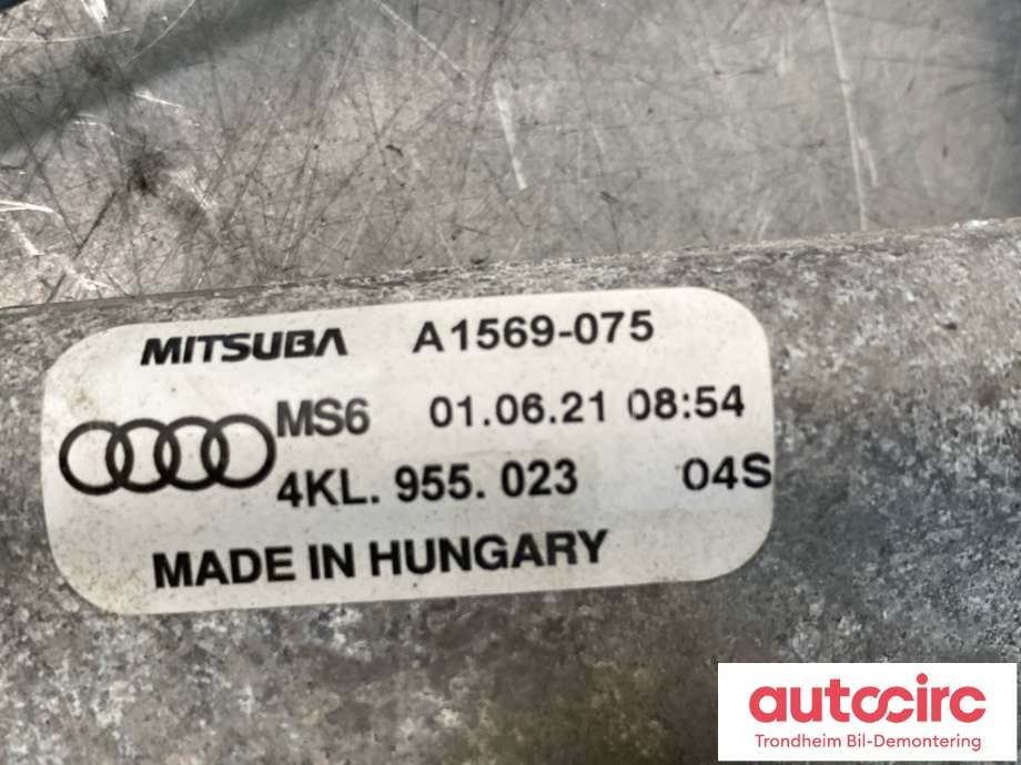 Viskeroverføring til Audi e-tron 2018-->>  (4KL 955 023|4KL 955 023 C|)