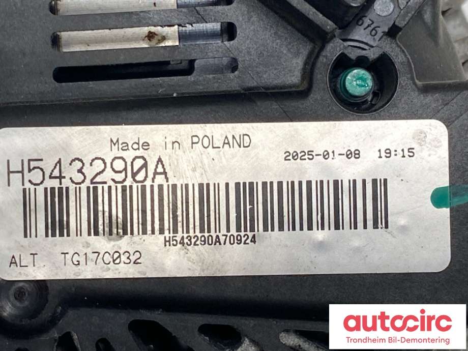 Dynamo diesel til Mercedes ML 2005-2011 (W164) (W164) (REMANUFACTURED|A 642 154 05 02|)
