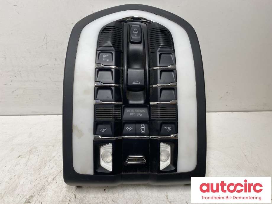 Taklyspanel til Porsche Cayenne 2010-2017 (92A) (92A) (958 613 943 04|7PP 959 551 GG|)