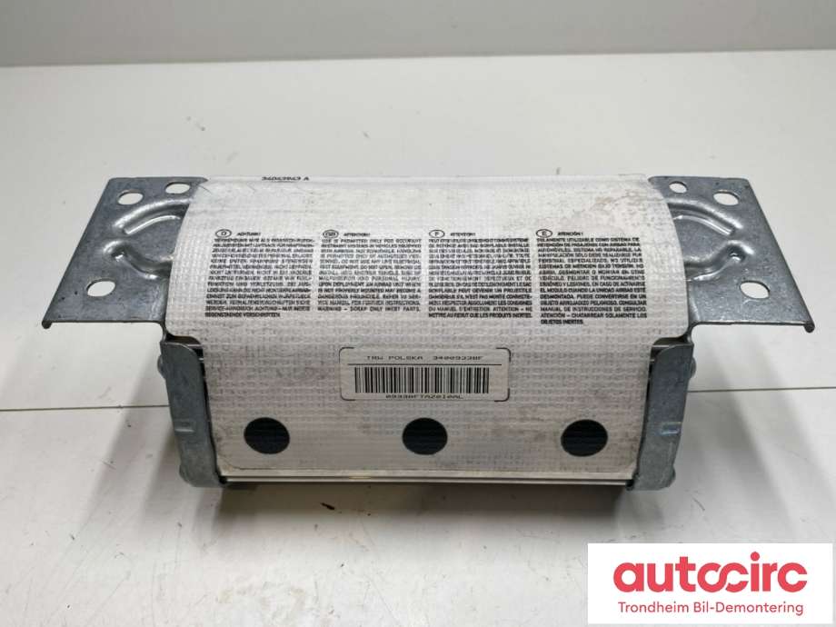 Airbag passasjer til BMW 3-Serie 2005-2011 (E90/E91/E92/E93) (E90/E91/E92/E93) (72 12 9 138 247|)