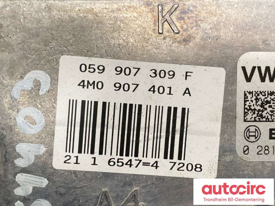Styreenhet motor til Audi Q7 2015-->> (Type II)  (4M0 907 401 A|)