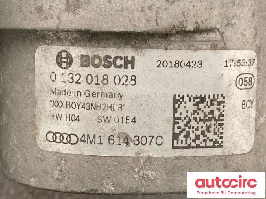 Bremsefordeler til Audi Q7 2015-->> (Type II)  (4M1 614 307 C|)