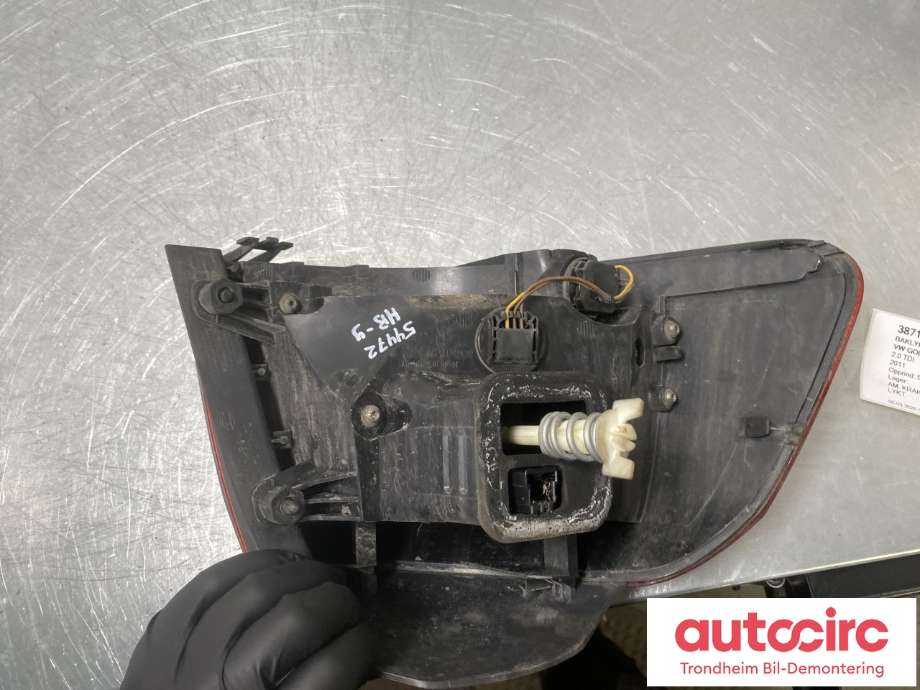 Baklykt høyre ytre til VW Golf VI 2008-2012  (5K0945096K|5K0945096P|)