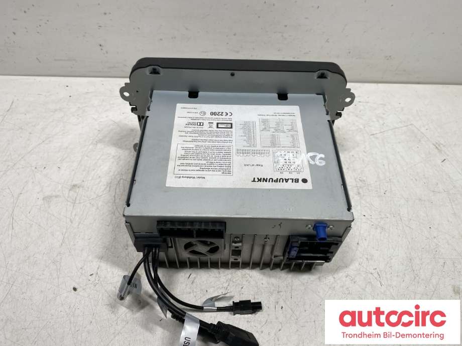 Bilstereo til Škoda Yeti 2009-2013 (Fase 1) (BLAUPUNKT|1Z0035161|)
