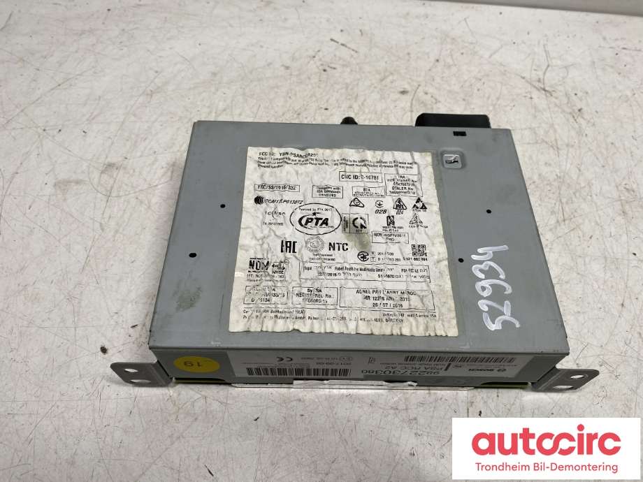 Bilstereo til Peugeot Expert 2016-->> (Type III)  (16 238 074 80|98 227 303 80|)
