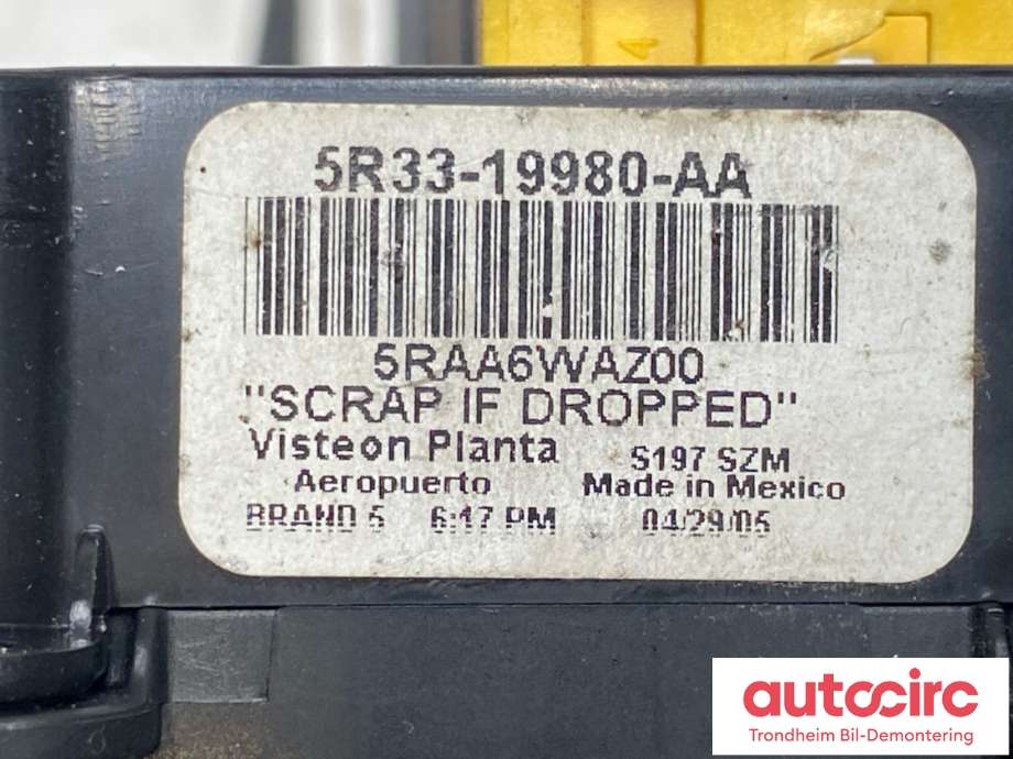 Varmeapparat betjening til Ford Mustang 2005-2014 (8R3Z-19980-A|)