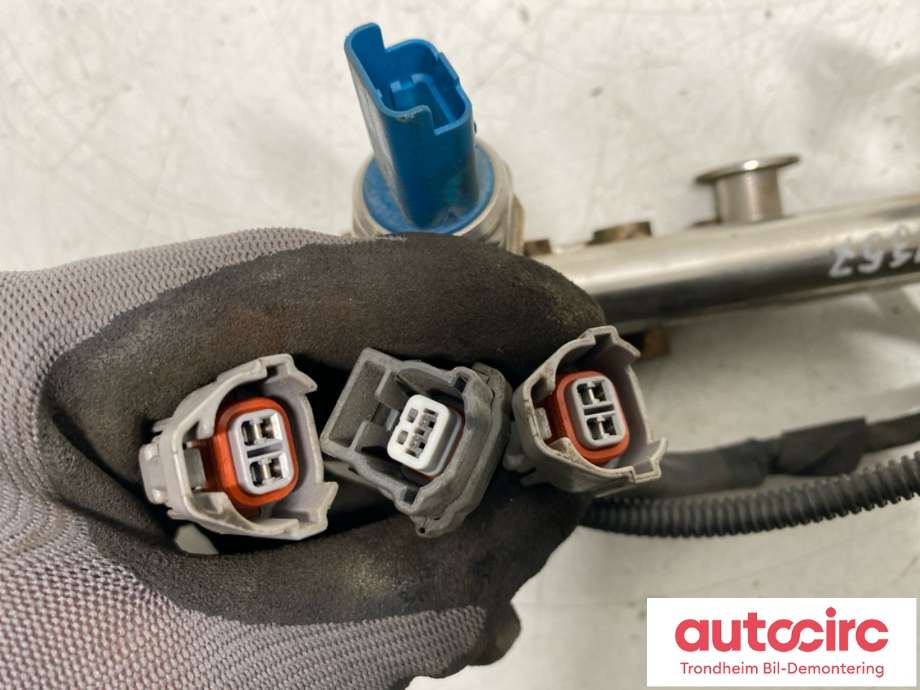 Dyseskinne (fuelrail) til Renault Captur 2013-2020 (Type I)  (175226637R|166380783R|)