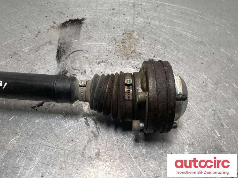 Drivaksel høyre foran, diesel/manuell til Škoda Octavia 2009-2013 (Type II, Fase 2)  (1K0907272B|1K0407272EN|1K0407454DX)