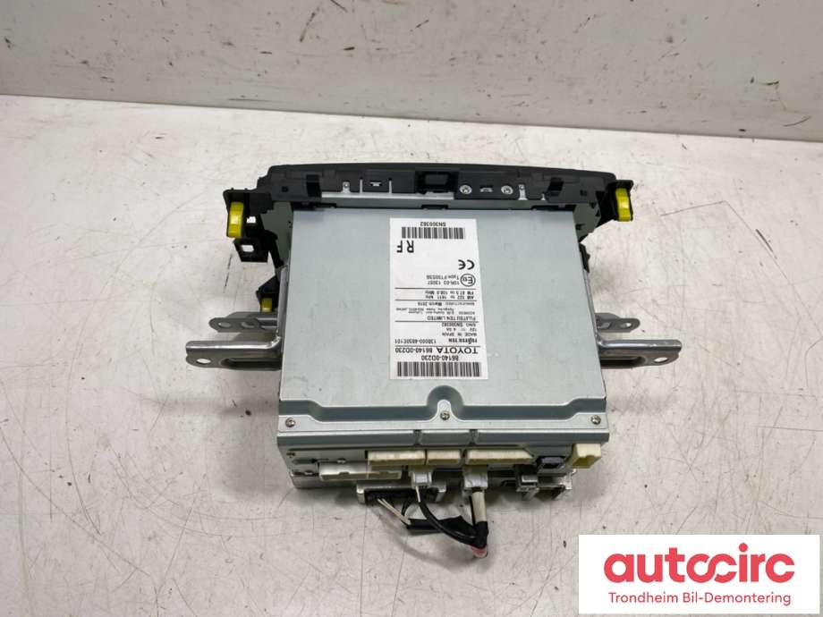 Bilstereo til Toyota Yaris 2014-2020 (Type III, Fase 2)  (861400D230|)