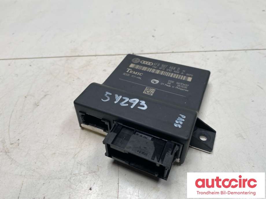 Styreenhet diverse til Audi A6, 2005-2008 (Type III, Fase 1) (C6) (C6) (4F0907468D)
