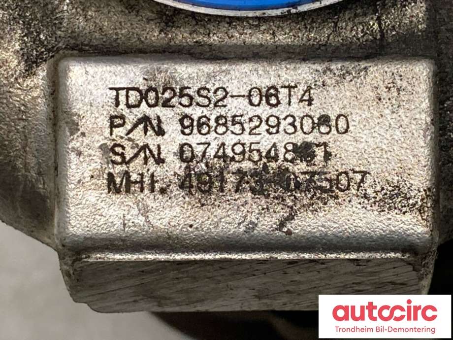 Turbo til Ford Focus 2008-2010 (Type II, Fase 2) (1684949|2254333|)