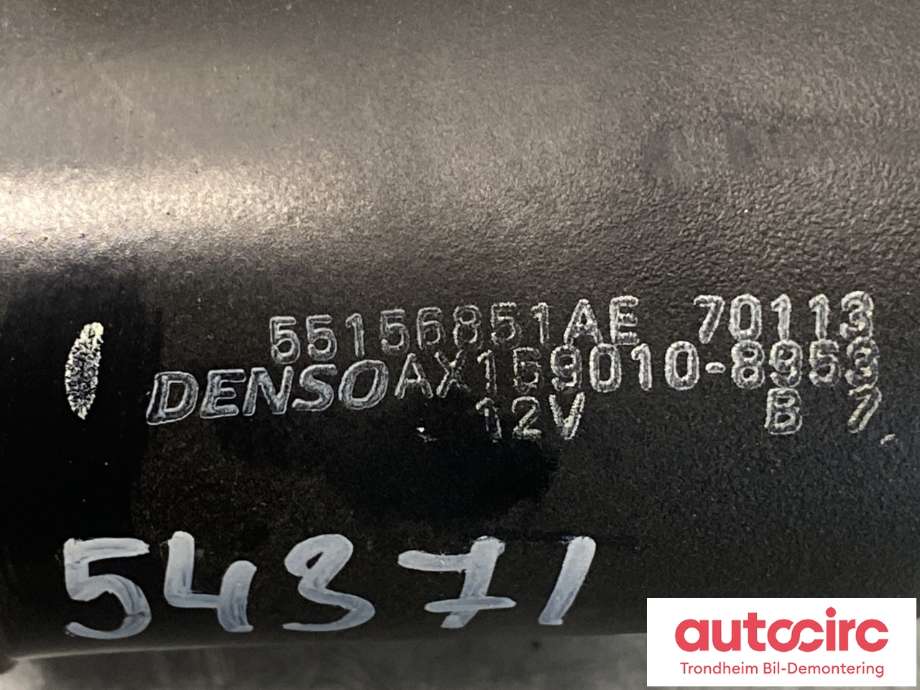 Viskermotor frontrute komplett m/overføring til Jeep Commander 2006-2009  (55156851AE|)