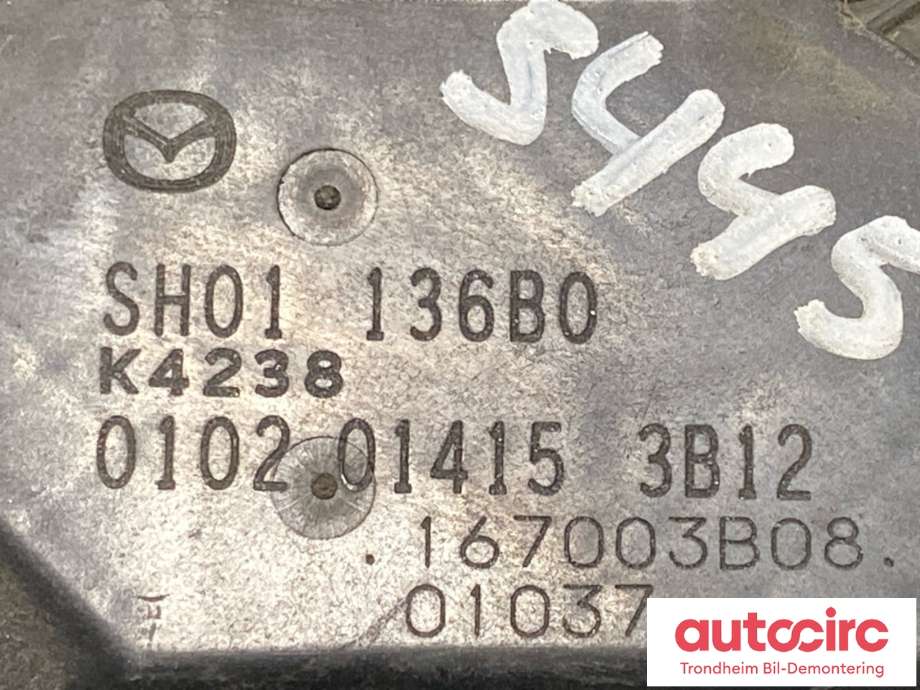 Spjeldhus til Mazda CX-5 2012-2017 (Type I)  (SH01-136B0|)
