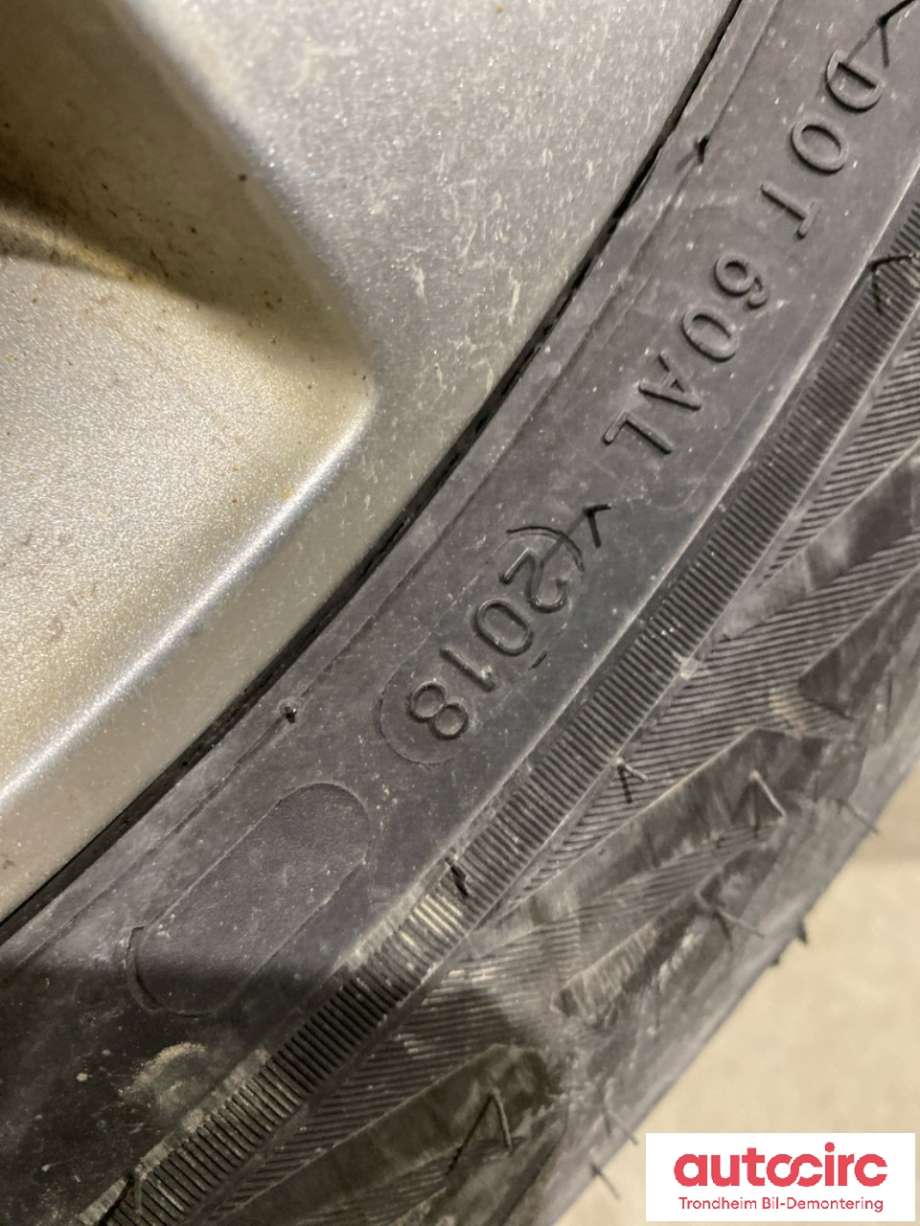 Hjulsett aluminium vinter til Škoda Yeti 2009-2013 (Fase 1)  (16 TOMMER|215/60R16|PROD: 2018|7-8MM)