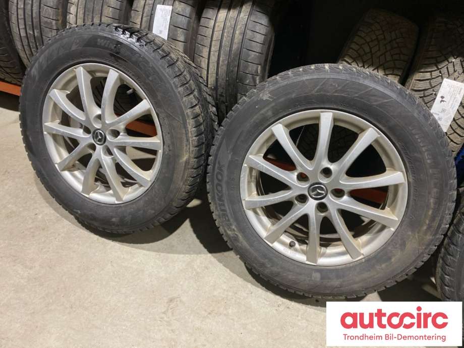 Hjulsett aluminium vinter til Mazda CX-5 2012-2017 (Type I)  (17 TOMMER|225/65R17|PROD 2623|6-7MM)