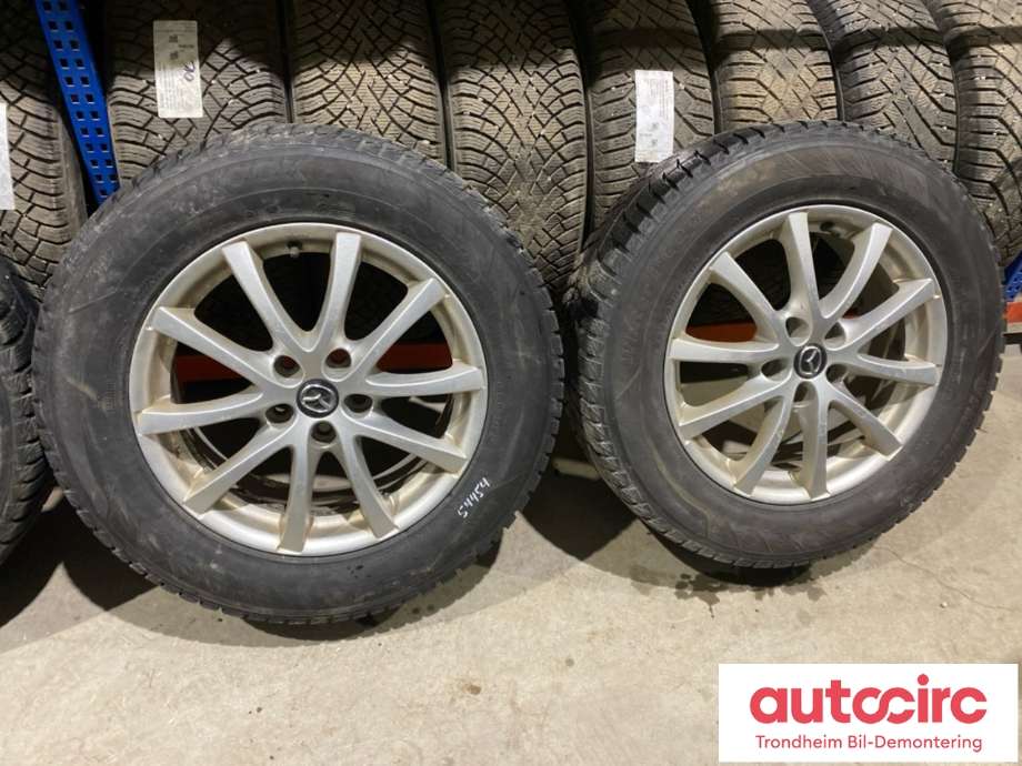 Hjulsett aluminium vinter til Mazda CX-5 2012-2017 (Type I)  (17 TOMMER|225/65R17|PROD 2623|6-7MM)