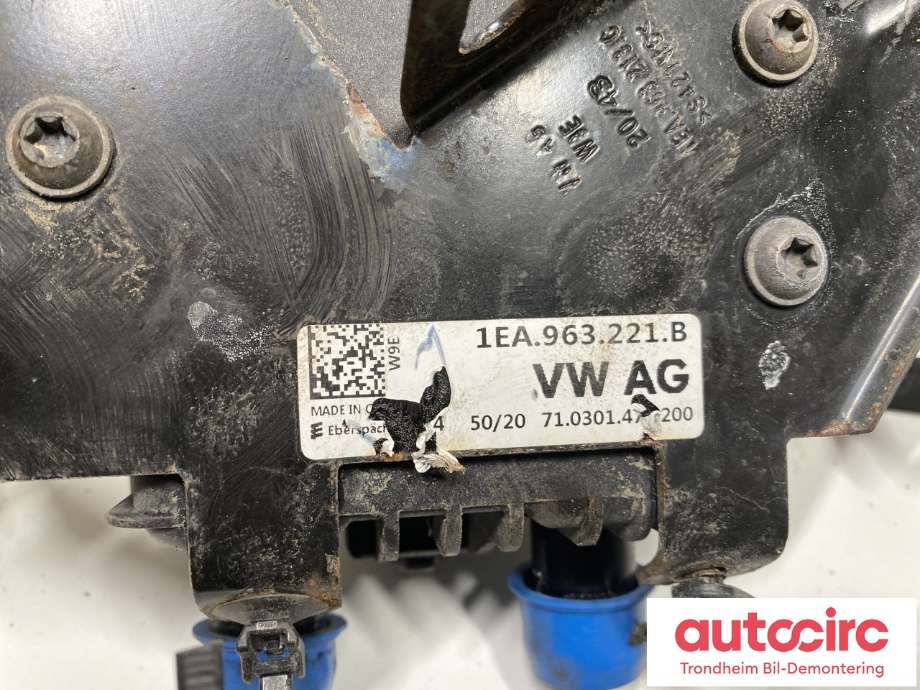 Varmeapparat PTC-heater til VW ID.4 2020-->> (1EA 963 221 B|)